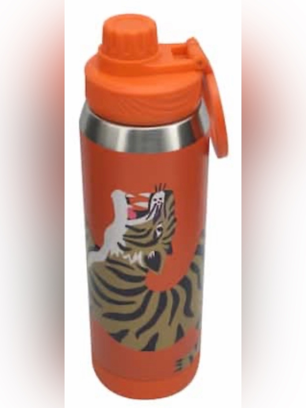 Ashland Orange Tiger Stainless Steel Insulated Bottle